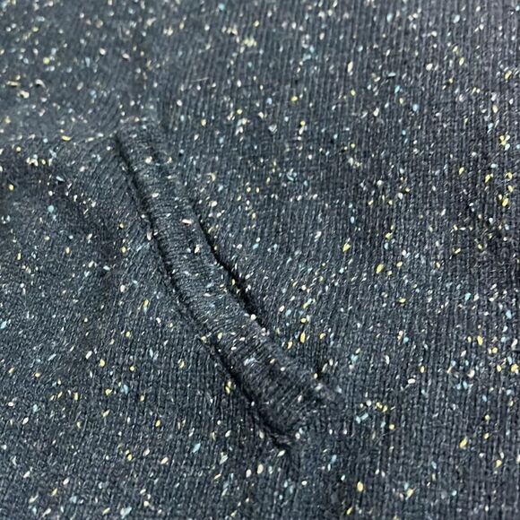 J JILL blue speckled cardigan sweater. One button closure. XL - Picture 11 of 12